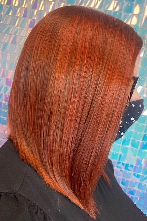 Bobbed hairstyle at Dudleys Hair Salon in Bulwell Nottinghamshire Bobbed hairstyle at Dudleys Hair Salon in Bulwell Nottinghamshire